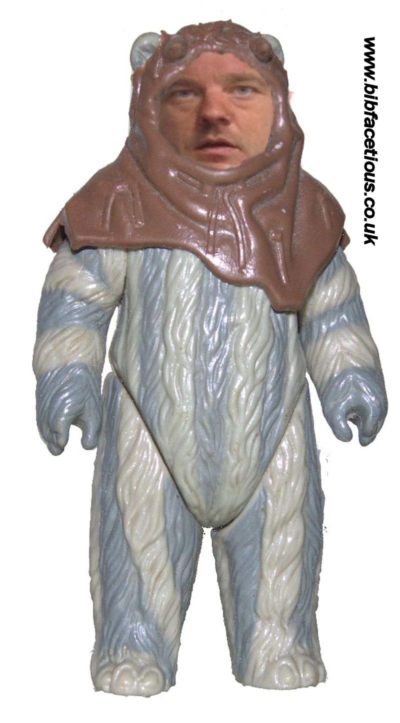 bib facetious alan as a ewok