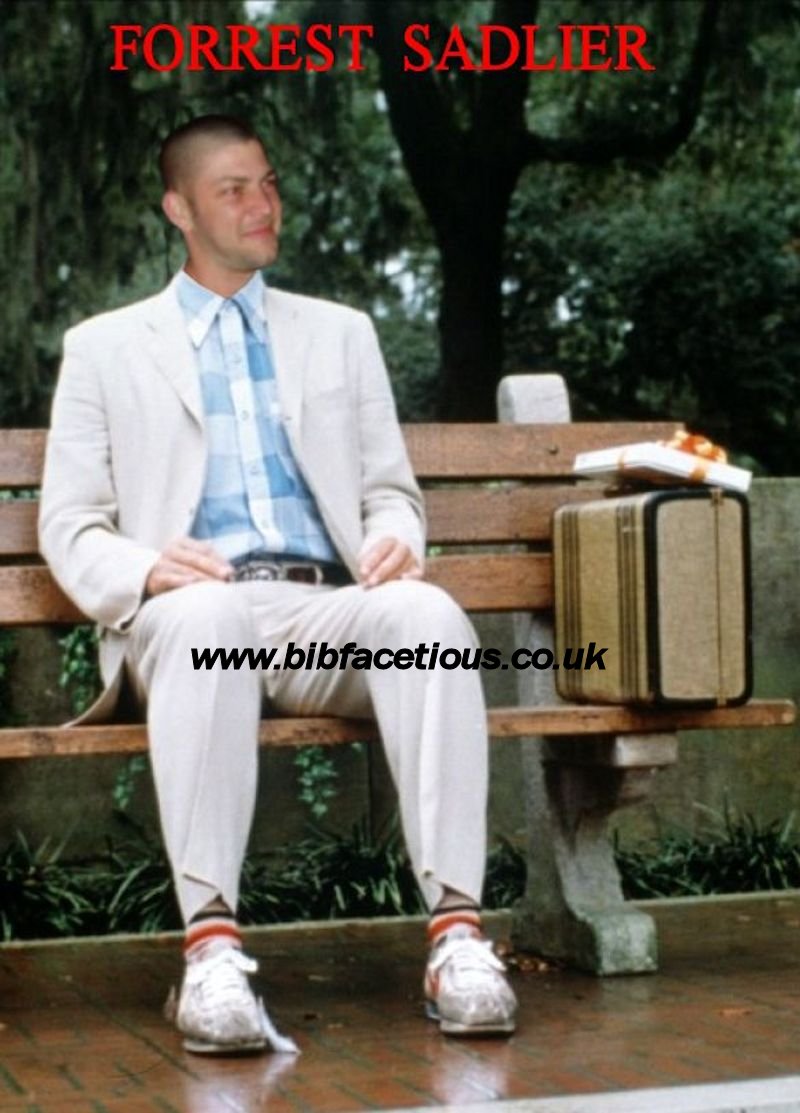 bib facetious mike sadlier as gump
